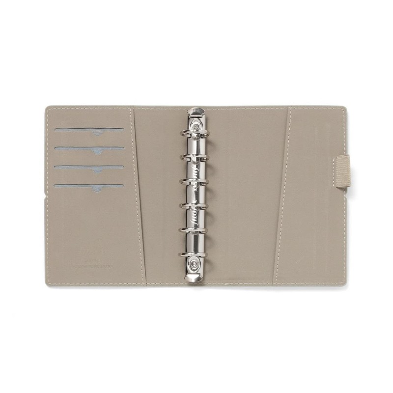 Filofax Domino Pocket Organiser Grey