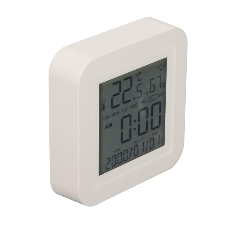 Smart WiFi Temperature Humidity Sensor 2.4GHz Wireless Phone Remote for