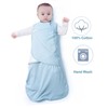 AugTwig Baby Swaddle,Sleep Sack 3-6 Months,3-Way Adjustable Wearable Transition Swaddles