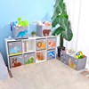 CLCROBD Foldable Animal Cube Storage Bins Fabric Toy Box/Chest/Organizer for