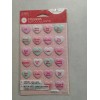 American Greetings 48 Puffy Conversation Heart Stickers with assorted sayings