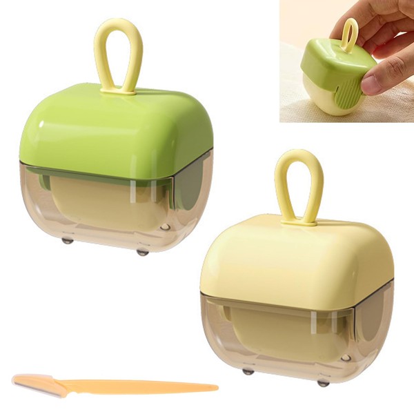 2 PCS Reusable Lint Roller Clothes Roller Sticky Travel Lint
