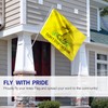 Anley Fly Breeze 3x5 Foot Don't Step on Snek Flag