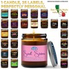 Vanilla-Scented Aromatherapy Candle – 25 Giftable Labels Included, Choose One