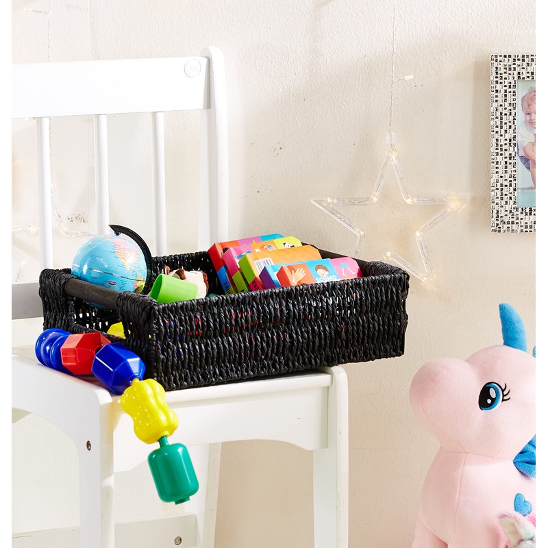 Woodluv Storage Baskets, Storage Boxes Hamper Basket, Storage Baskets for