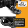 Winch Hook 3/8'' Max 35,000 Lbs, Forged Steel Winch Hook