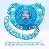 CutiePlusU Adult Sized Dummy for Adults Crystal DIY Handmade Blue