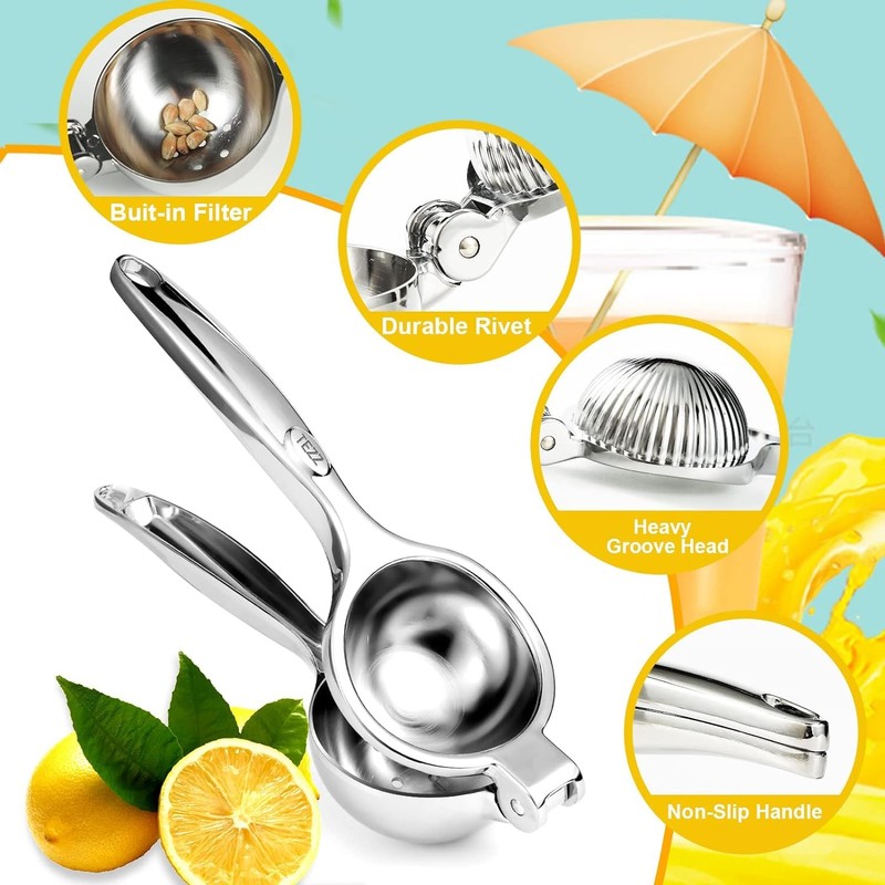 Apprise Deals lemon Squeezer, Lemon Juicer, Heavy Duty Citrus Juicer,