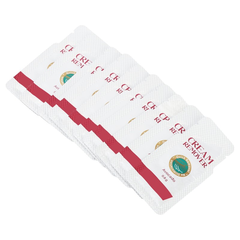 10 Pack Eyelash Extension Remover Cream Low Irritation Fast Dissolving