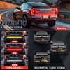 Truck Tailgate Light Bar 60" Aluminum Frame Tailgate Light Strip