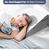 Vimoli Bed Wedge Pillow for Sleeping & Resting, 8 inch