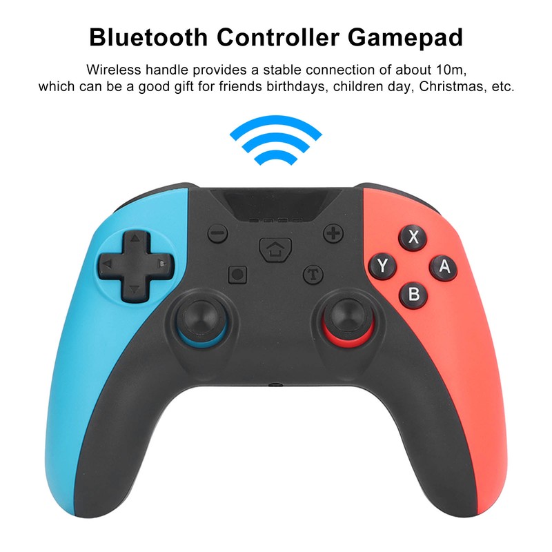 Bluetooth Wireless Controller Motion Control Remote Joystick Gamepad with Motor