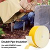 DEMEDO Pipe Insulation Tape, Pipe Wrap Insulation Foam Tape Self
