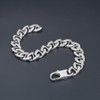 Men's Titanium Steel Chain Bracelet - Stainless Steel Male Hip