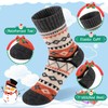 Comfoex Kids Wool Socks Warm Thick Thermal Cozy Soft Crew
