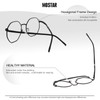 MOSTAR High Quality Hexagonal Lenses Lightweight Single Glasses without Recipe