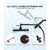 Rain Shower Head with Handheld Spray Combo Set, Adjustable 12"