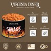Virginia Diner Savage Flaming Hot Spicy Natural Virginia Peanuts Blister