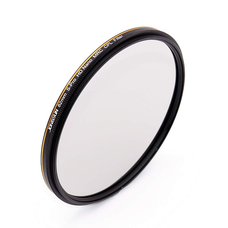 JongSun 82mm Polarizing Filter, Circular Polarizer Filter, S-Pro HD Nano