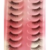 Half False Eyelashes, 10 Pairs False Eyelashes, Russian Strip Lashes,