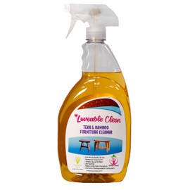 Loveable EcoDecors Complete Teak Care Bundle, 24oz Teak Oil, 32oz Cleaner, 16oz Protexion, and 32oz Stain Remover