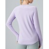 4-Pack: Womens Long Sleeve Athletic Tops with Thumb Holes –