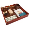 WE Games 7-in-1 Wooden Combo Game Set - Chess, Checkers,