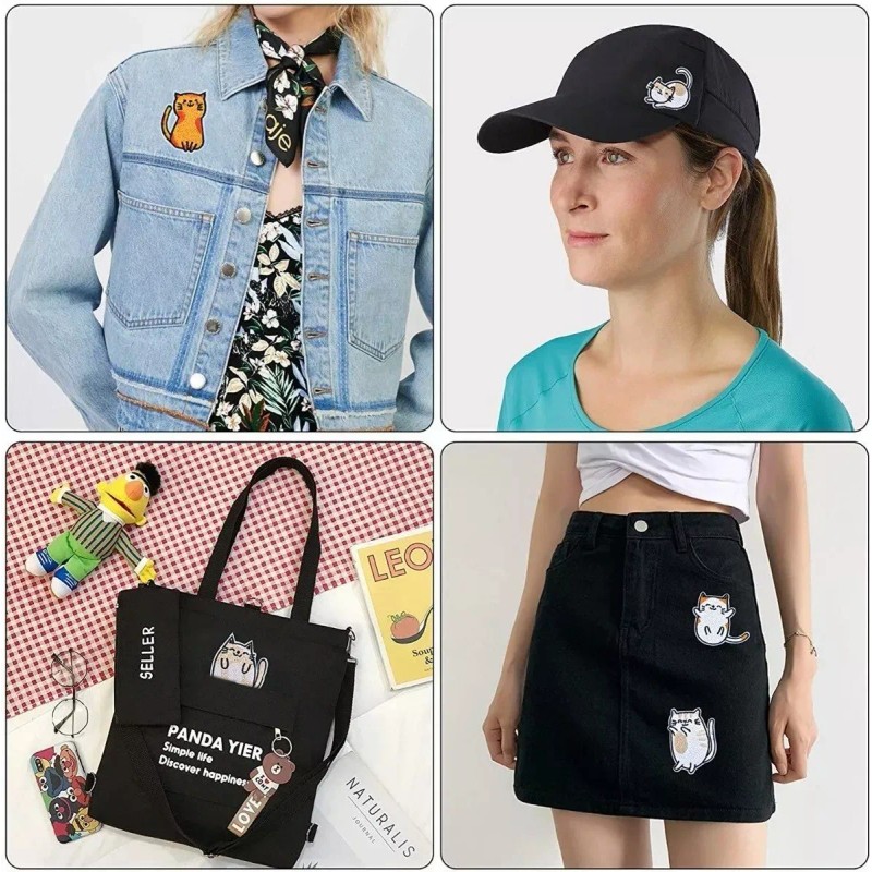 Dolores 50 Parches Bordados Para Ropa Planchar Bricolaje Repa Niños