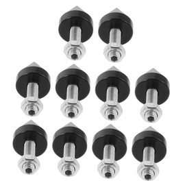 Mikinona 1 Set License Plate Mounting Hardware Car Plate Screw Set Precision Security Easy Installation