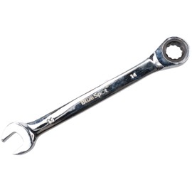 AB Tools 14mm Metric Ratchet Combination Spanner Wrench 72 Teeth Reversible
