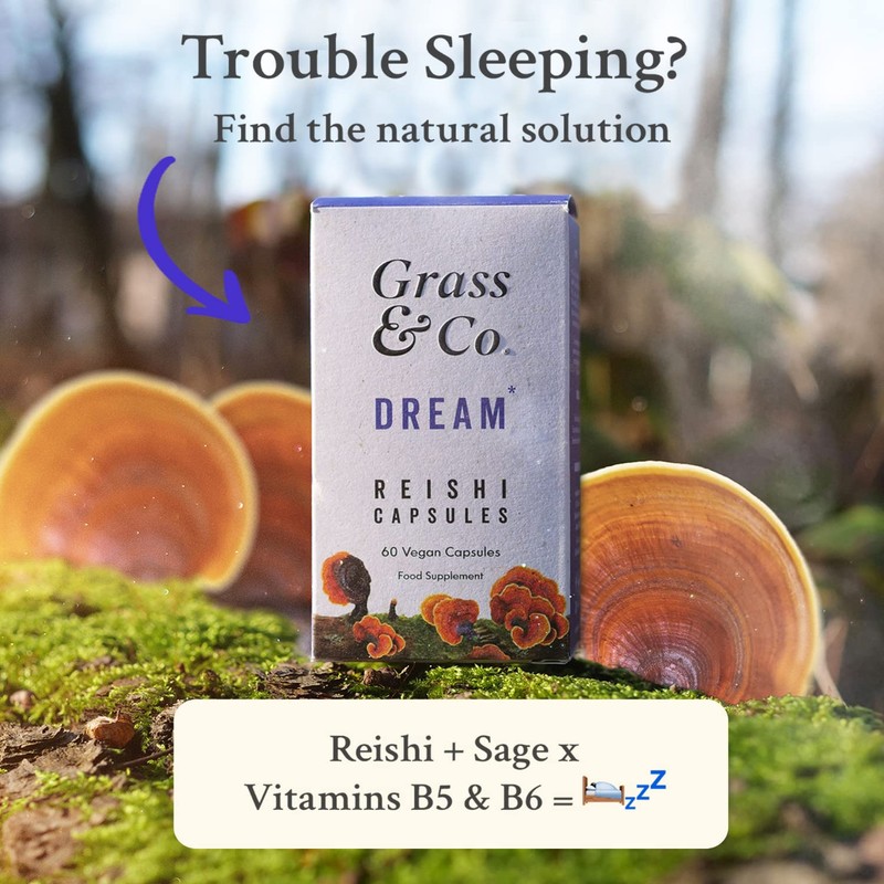 Grass & Co - Organic Reishi Mushrooms with Magnesium &