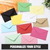 50 Pieces Colorful Mini Envelopes Envelopes Colorful Envelopes for DIY
