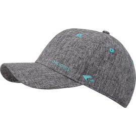CHILLOUTS Unisex Christchurch Baseball Cap, 20 grey / turquoise