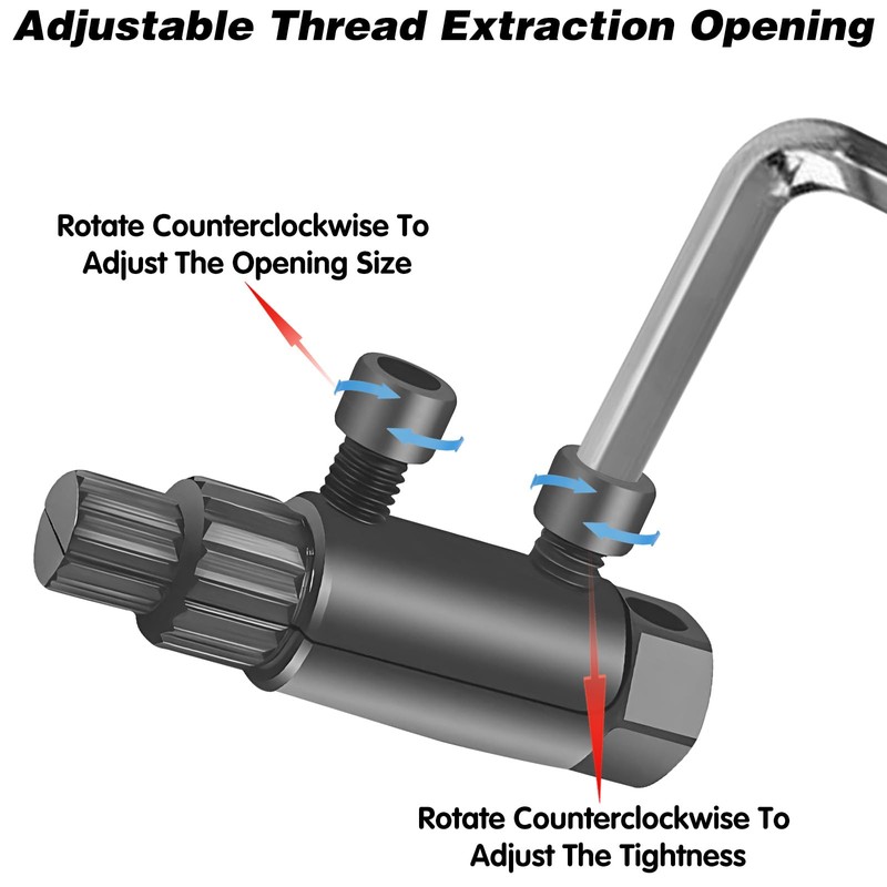 Broken Pipe Thread Extractor Tool Broken Valve Thread Extractor, Faucet