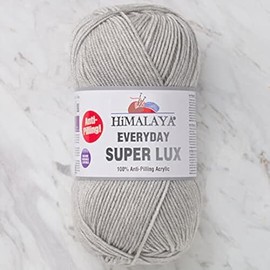 Himalaya Everyday Super Lux 100% Antipilling Acrylic Worsted-Aran Yarn 1 Skein 100 g 250 m, Yarn Weight 4- Medium, Color 27