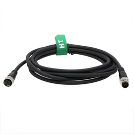 HangTon M12 5 Pin Male Female Actuator Sensor Cable for Industrial Automation Device Network IO Link Profibus 20M
