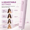 HarrFlow Airflow Curling Iron, Straightener & Flat Iron Combo, Red