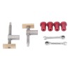 19mm Woodworking Desktop Clip Stainless Steel Brass Stop Bench Dog