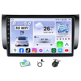 4Core 64GB ROM Car Radio for Nissan Sentra 2013-2017: 10.1 Inch 1280x800 IPS Touch Screen Car Stereo Upgrade with Wireless Carplay & Android Auto Support Bluetooth GPS FM 1080P Backup Camera SWC