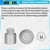 JEUCLEL Type U Wheel Locking Nut Key Compatible with Land