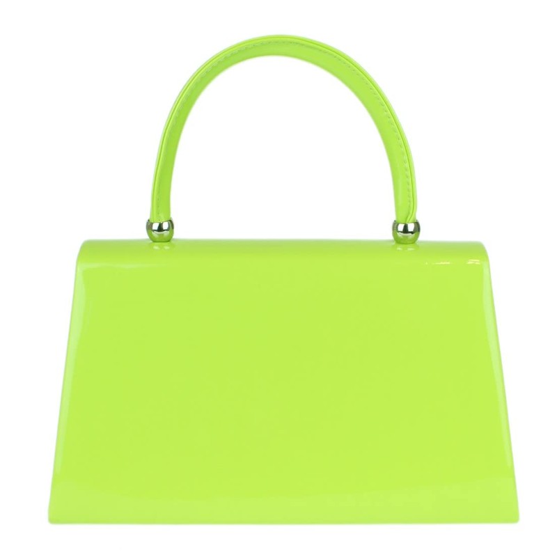 Girly Handbags Patent Clutch Bag Handbag Small Hard Case for