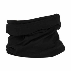 101 INC. Round scarf tactical multi scarf face protection bandana multifunctional scarf tube scarf - Black