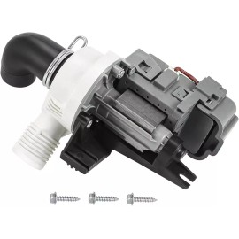 Whirlpool W10217134 Washer Drain Pump Assembly Fit Whirlpool W10281682 W10536347 8542672