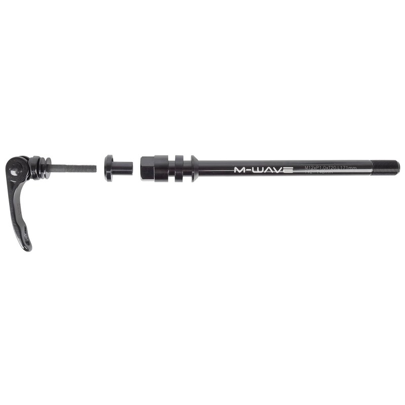 Thru Axle for Towing Hitch, black