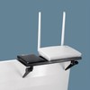 Monitor TV set-top box organizer Black 2ea