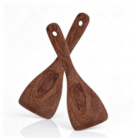 Beufee 2Pcs Rice Spoon, Heat Resistances Non Stick Rice Paddle
