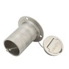 Boat Filler Right Angle Clamshell 316 Stainless Steel Hardware for