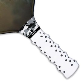 SNIPER SKIN Classic Pickleball Grip Wrap – Non-Slip Grip for Pickleball Paddles – Durable, Weatherproof and Washable Material – Easy Install, Customizable Comfort Wraps - Black White Camo