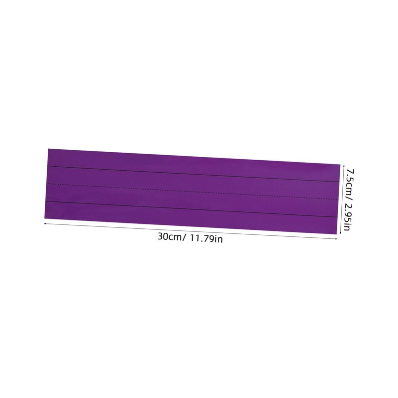 jojofuny 4pcs Large Magnetic Sentence Strips for Teachers Dry Erase