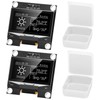 YELUFT 2 pezzi 1.3 Pollici I2C OLED Display Modulo 128x64Pixel